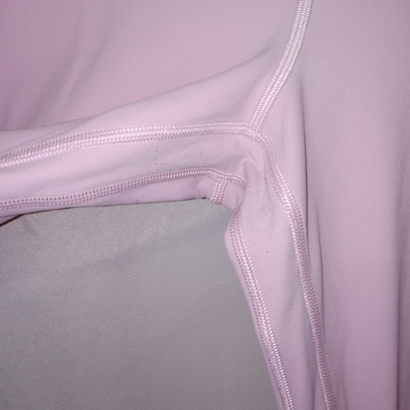 Lululemon Align High Rise Crop 23" Lined Leggings Rose Blush Womens 14 - Picture 5 of 12